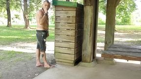 9-4-2025 Piss Feet Thursday: Almost Caught In The Park