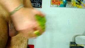 fucking a watermelon until i cum inside it - camilo brown