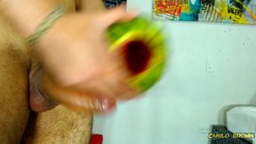 fucking a watermelon until i cum inside it - camilo brown