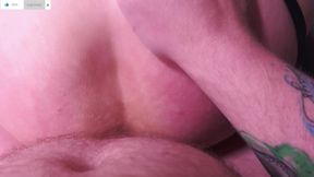 Amateur couple enjoys a wild doggy style romp.