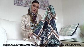 Today, you'll masturbate in a headscarf! Lady Victoria Valente
