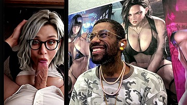 Resident Evil 9 Requiem’s Tight White Pussy Grace Gets Caught Watching Porn And Now She Gets Ass Fucked, AI Generated