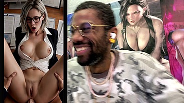 Resident Evil 9 Requiem’s Tight White Pussy Grace Gets Caught Watching Porn And Now She Gets Ass Fucked, AI Generated