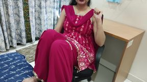The Brother-in-law Gave Pleasure to the Desi Bhabhi with His Dick