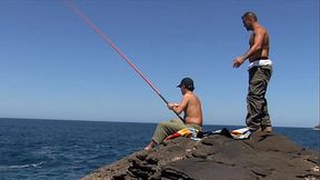 Vayana Has A Very Public Threesome On A Jetty At The Beach