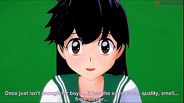 Kagome fucking on the roof - RED POV - Inuyasha - Full Movie on Sheer & PTRN: Fantasyking3