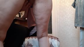 Our MILF Neighbor Came to Us so That We Could Fuck Her with Dirty Russian Talk