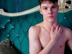 Naked Skinny Teen masturbating Part 2 doing a Cam Show