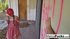 Marica the house jacker gets some BBC from Chris Cock!