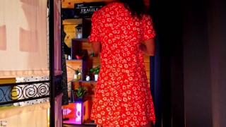 Mini Dresses TRY ON HAUL &amp; BACKSTAGE #187 (free version)