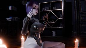 Raven and H0RS3-Demon-Guy