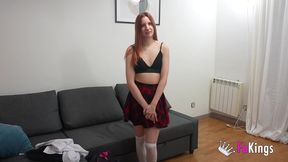 redhead teen astrid ortiz is crazy for huge dicks!