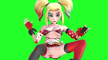 Cockbox3d update 26 - Harley Gwen close up Breast growth anal gape butthole open micro bikini Quinn Tennyson