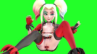 Cockbox3d update 26 - Harley Gwen close up Breast growth anal gape butthole open micro bikini Quinn Tennyson
