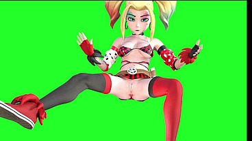 Cockbox3d update 26 - Harley Gwen close up Breast growth anal gape butthole open micro bikini Quinn Tennyson