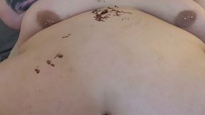 Cake and cream fuck machine