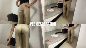 Last-minute pee: Late for work