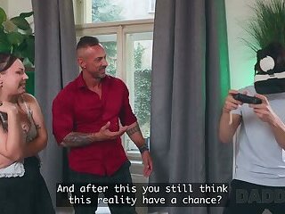 DADDY4K. Virtual reality can't replace a real, Young Tight Pussy