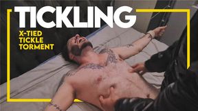 X-Tied Tickle Torment (1080p) Gay Bondage - Gay Domination - Tickling - Foot Fetish - BDSM - Puffer