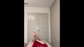 Crossdresser Self Bondage Gone Wrong