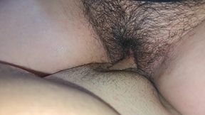 Stepmom and stepson share a couch