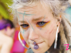 Miss Flora gets lot of pussy and dick