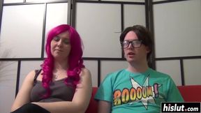 Stella Cox blows a delicious pecker