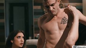 Crazy chick makes these two fucking hard
