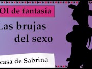 Tu nueva ama te usa y ordeña. JOI Brujas del sexo, capítulo 9.