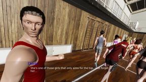 Ebony Teen Blows Fat White Loser-bound by Lust #5- Gameplay