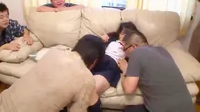 Gangbanged by Bunch of Guys after School - Terrified Teen Luke First Time with Asians Stud