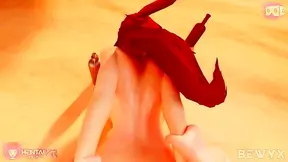 Miss Fortune Impaled on Huge Dick in Steamy VR Anal Encounter