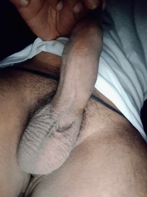 Huge Cock Big Balls Alone Home Student Masterbating Cumshot Video