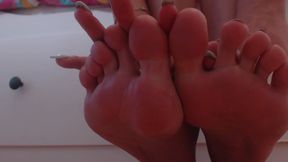 Humiliation & Foot Worship for Lil Sissy