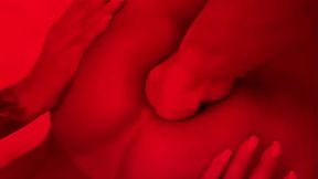 Monika Fox POV homemade anal fisting, prolapse, huge dildo fucking and blowjob