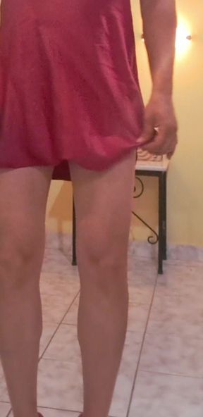 I'm Learning to Walk in Heels and I'm Horny to Fuck!!