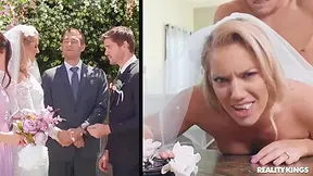 Newlyweds Celebrate Their Special Day In The Kitchen With Xander Corvus And Candice Dare