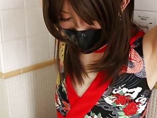 Japanese crossdresser ninja