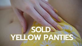 Sold yellow panties