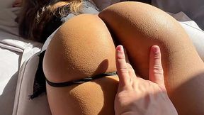 Little stepdaughter promises to stay quiet while stepdad fucks her hard