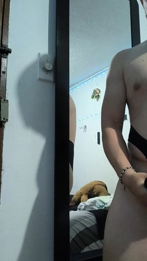Hairy penis underpants