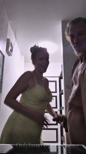 Swedish Midsummer Blowjob with Stepsis Ebbaswe