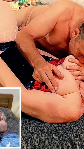 Granny America: Cock Sucking, Dildo Playing, Missionary Fucked Aulde Lang Syne Housewife