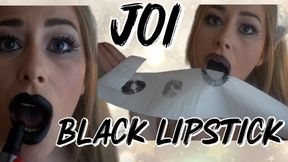 Black Lipstick Maid JOI before Halloween Party