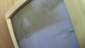 jessica lynn deepthroats big cock gloryhole