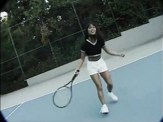 Lascivious man fucks 2 hawt chicks hard in the tennis court