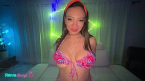 middle eastern beauty sasha pearl owns the night with sensual moves!