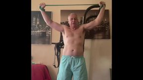 Sporty Man Masturbate on Video