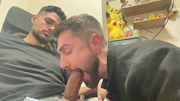 sucking my friend dick