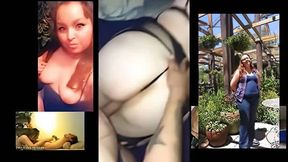 My big ass wife  made this  comp of her enjoy